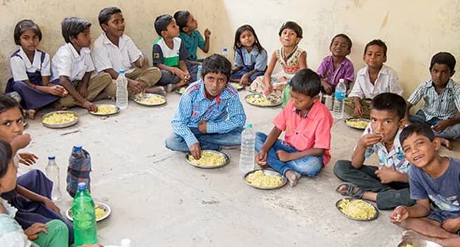 Nourishing Young Minds: Mid-Day Meal Support
