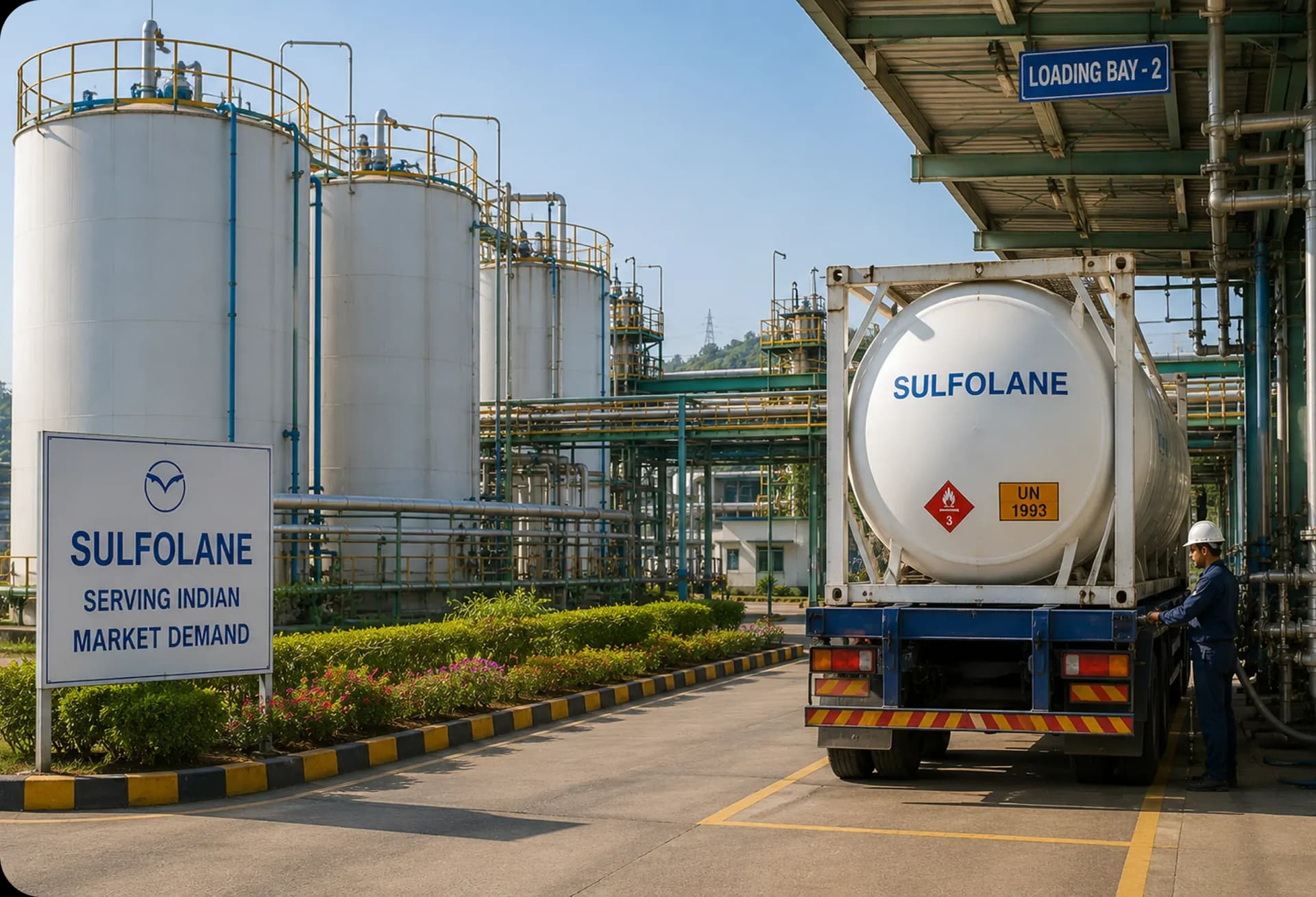 <p>Setting the benchmark for sulfolane production</p>