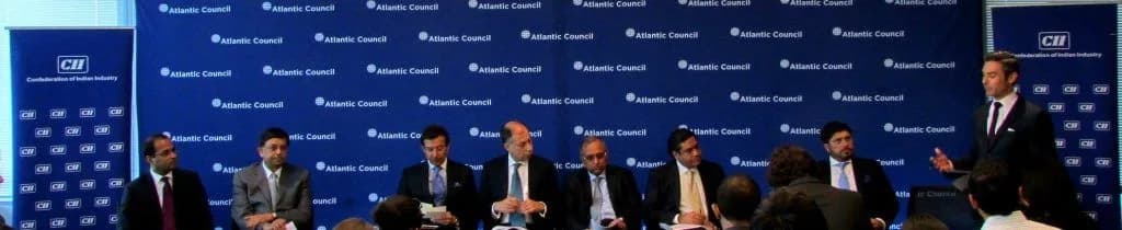 Dr Rajiv Modi, CMD Cadila Pharmaceuticals at CII- Atlantic Council Event.