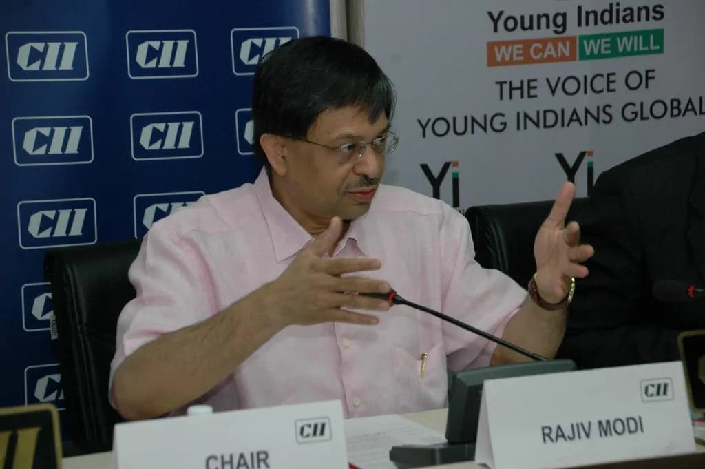 Dr Rajiv Modi, CMD, Cadila Pharmaceuticals at Yi Ahmedabad Annual Business Session