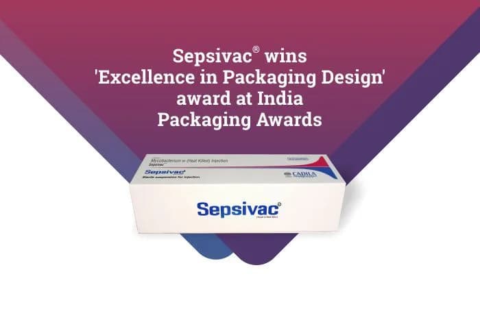 Sepsivac® wins ‘Excellence in Packaging Design’ award at India Packaging Awards