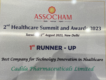 ASSOCHAM - Best Company for Technology Innovation in Healthcare